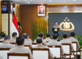 Kapolri Buka Rakernis Gabungan 5 Divisi Satker Polri