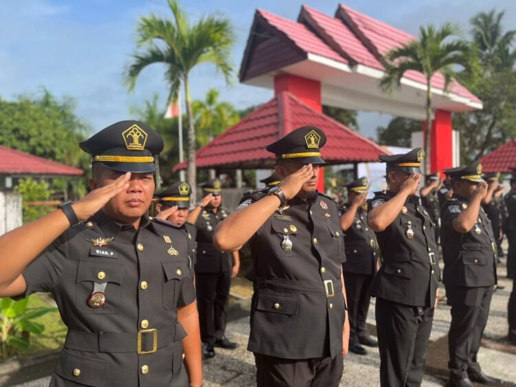 Lapas Tarakan Gelar Upacara Ziarah Tabur Bunga TMP Dwikora 