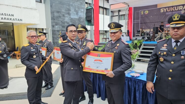 Lapas Tarakan Terima Penghargaan pada Puncak HBP ke-60