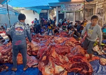 PAC LDII Karang Anyar Sembelih 41 Ekor Sapi