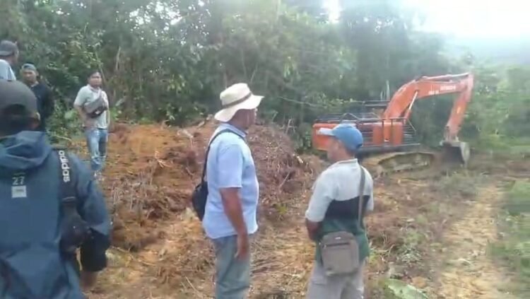 PT. Ruby Diduga melakukan Penyerobotan Lahan Perkebunan PT. sanjung Makmur