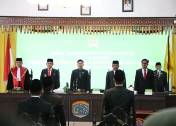 30 Anggota DPRD Tarakan Terpilih telah Dilantik