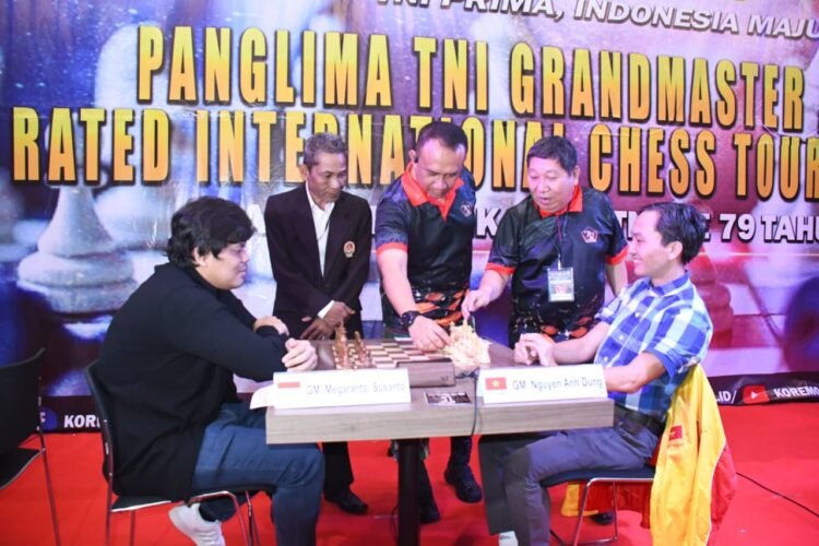 4 Negara ASEAN Ramaikan Panglima TNI Grand Master and Fide Rated International Chess Tournament 2024