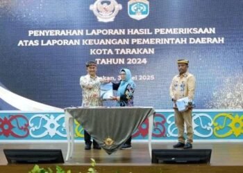 Tepat 100 Hari Kerja, Pemkot Tarakan Raih Opini WTP