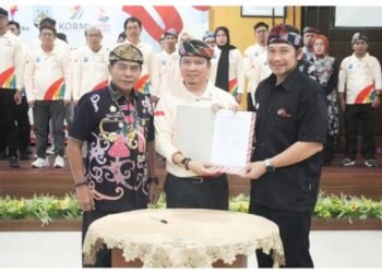 Achmad Djufrie Pimpin Kormi Kaltara Periode 2025-2029