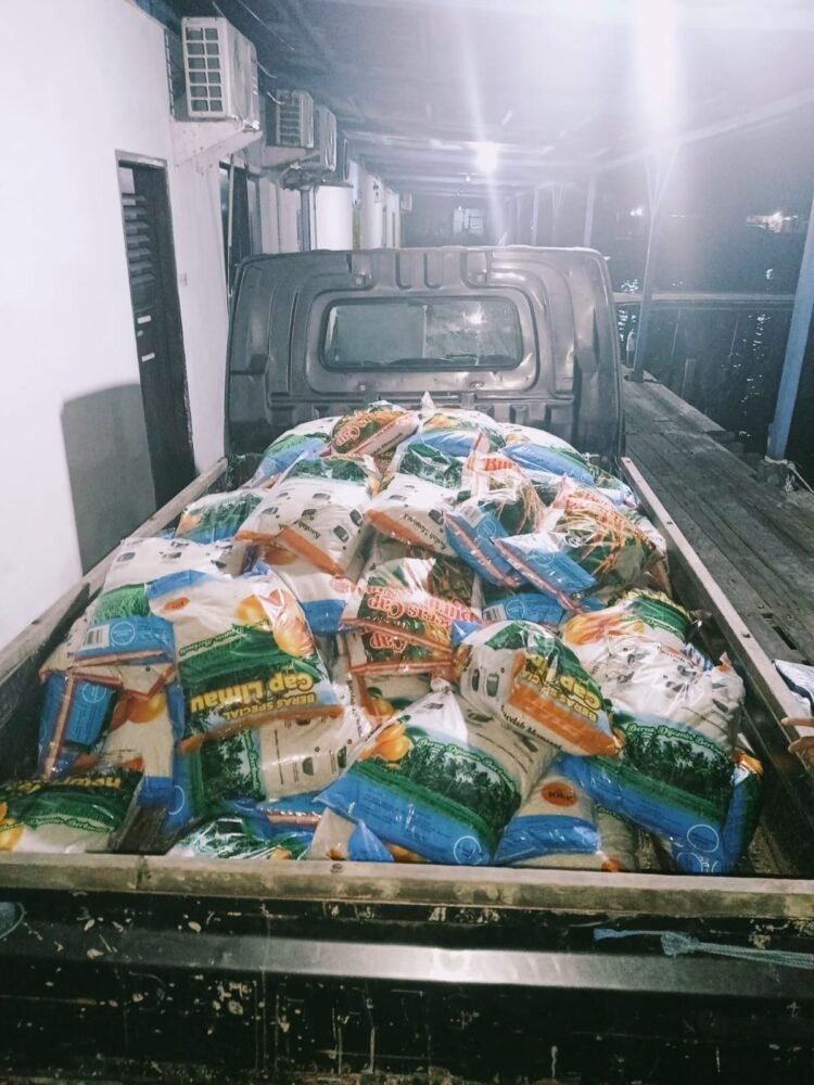 Sat Polairud Ungkap Penyelundupan Beras Ilegal Asal Tawau, Empat Orang Berstatus Saksi