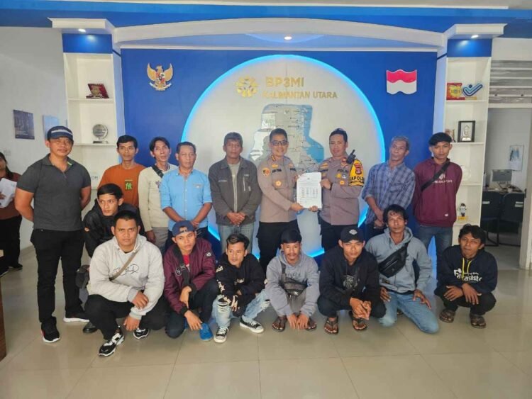 KSKP Tarakan Amankan 14 Orang CPMI yang akan Menuju Tawau Malaysia