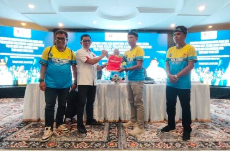 Resmi Diterima Anggota KONI Kaltara, POTSI Persiapkan Atlet Ikuti Kejurnas Teqball
