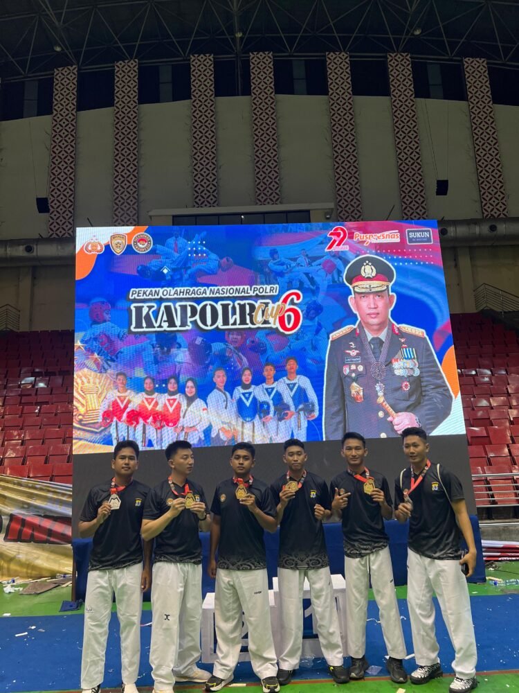 Personel Polda Kaltara Raih Prestasi Gemilang di Kejuaraan Nasional PON Kapolri Cup 6 Taekwondo 2025