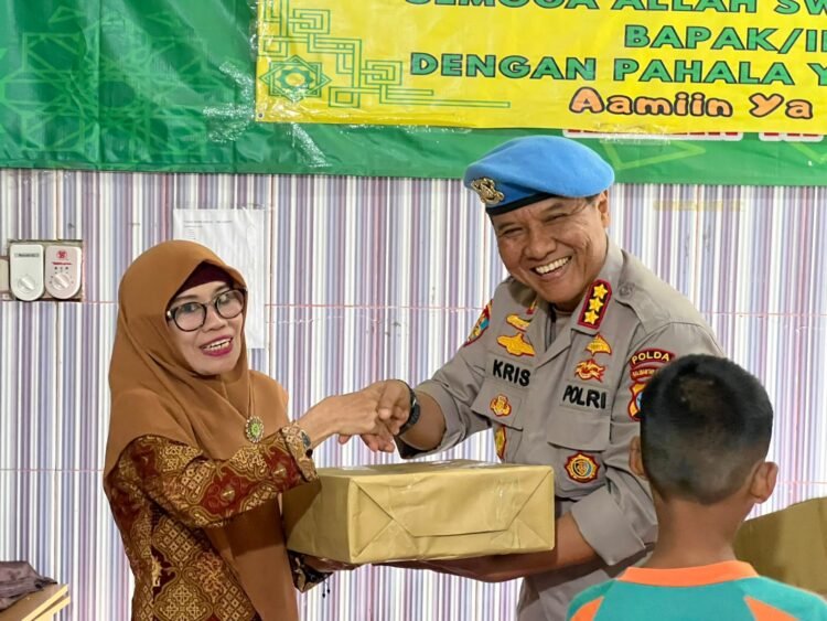 Bidpropam Polda Kaltara Bersama TNI dan Polres Nunukan Salurkan Bantuan Sosial ke Panti Asuhan Ruhama Aisyiyah