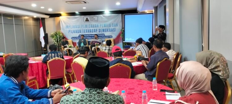 Rumah Inspirasi Perbatasan Bahas Pemisahan Pemilu dan Pilkada Pasca Putusan MK