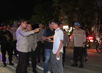 Kapolda Kaltara Pimpin Pengamanan Aksi Unjuk Rasa di Kantor DPRD Tarakan