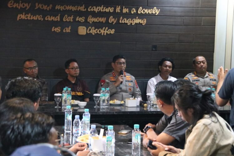 Kapolda Kaltara Gelar Pertemuan dengan Wartawan, Ajak Media Bersinergi