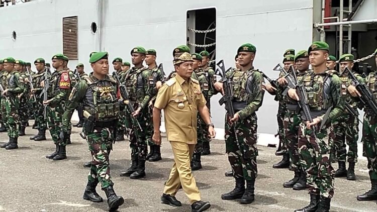 Ratusan prajurit Batalyon Infantri 614/RJP kembali dari Satgas, Gubernur Harap Inovasi PLTMH Diterapkan di Kaltara