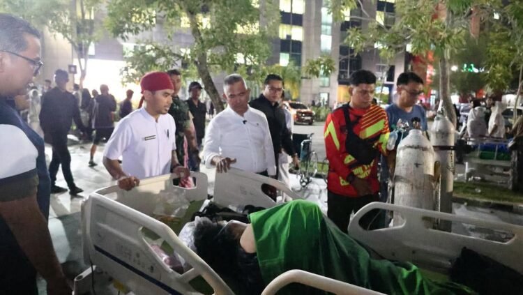Walikota bersama Forkopimda Tinjau Langsung Warga dan Fasilitas Terdampak Gempa