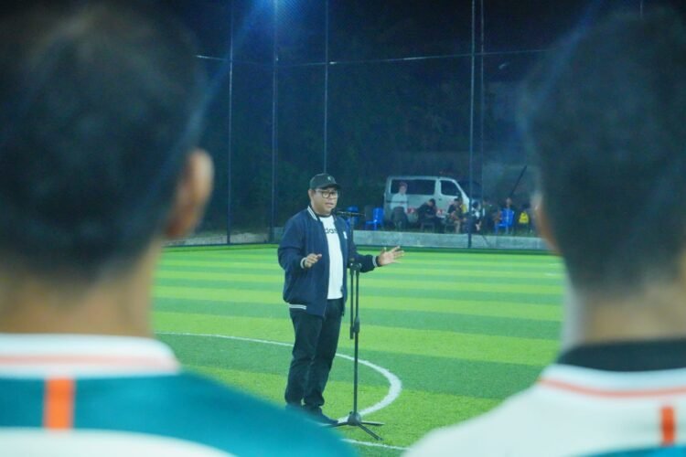 Buka Turnamen Mini Soccer, Wakil Walikota Komitmen Mendukung Event Olahraga di Tarakan