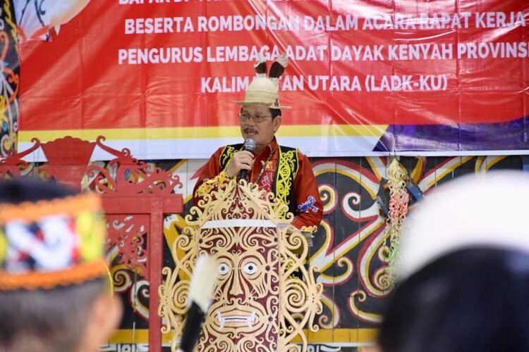 Rakerda LADK-KU 2025, Wagub Dorong Penguatan Lembaga Adat Dayak Kenyah