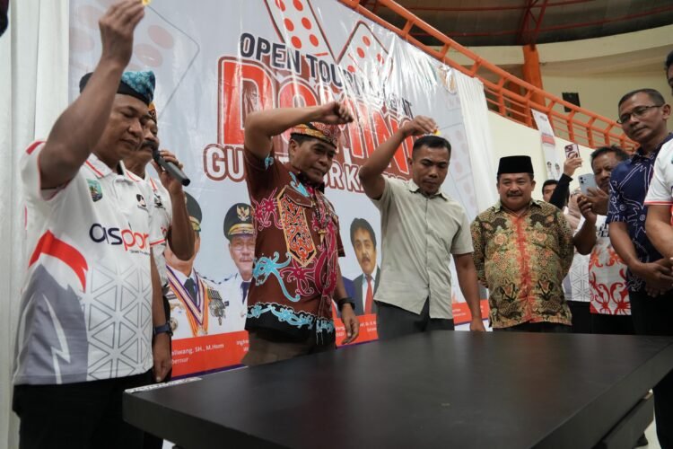 Dibuka Gubernur, Open Tournament Domino Kaltara Cup 2025 jadi Ajang Membangun Kebersamaan dan Penggerak Ekonomi Daerah 