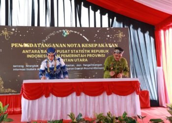 Bersama Wagub, Kepala BPS RI Resmikan Gedung Baru BPS Kaltara 