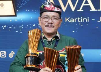 Kaltara Raih Penghargaann Provinsi Kecil Terbaik 1 Naker Inspirational Leadership Award 2025