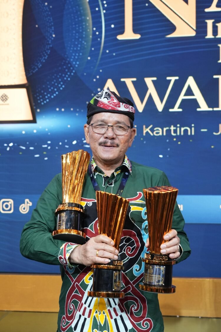 Kaltara Raih Penghargaann Provinsi Kecil Terbaik 1 Naker Inspirational Leadership Award 2025