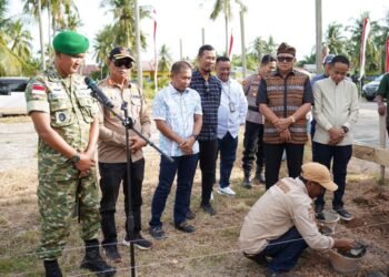 Dandim Apresiasi Dukungan Hibah Lahan untuk Pembangunan KDKMP Desa Tanjung Karang