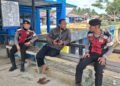 Patroli Humanis, Personel Ditsamapta Hadir di Area Penyeberangan Tanjung Palas