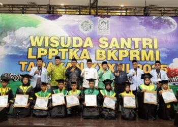 LPPTKA BKPRMI Wisuda Ratusan Santri, Pemkot Komitmen Dukung Penuh Pembangunan Generasi Muda Religius