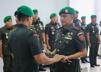 Tongkat Komando Kodim 0907/Tarakan Resmi Berganti