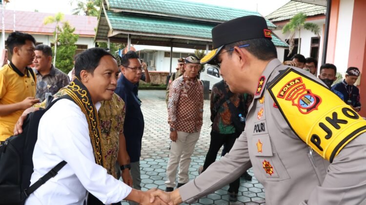 Kapolda Sambut Kunjungan Kerja Menteri Kehutanan di Bumi Benuanta