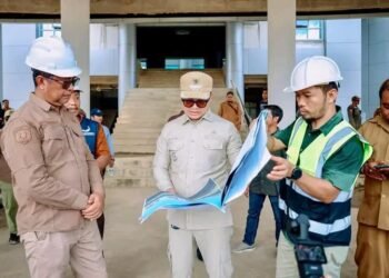 Tinjau Pembangunan Pusat Pemerintahan, Bupati Tekankan Standar Teknis dan Fungsional 