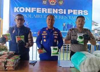 Satpolaiurd Gagalkan Penyelundupan Pangan Ilegal melalui Kapal Fery