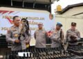 Irwasda Polda Kaltara Pimpin Pemeriksaan 590 Senpi dari 6 Satker