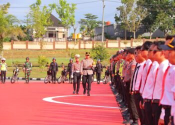 Polda Kaltara Gelar Apel Pasukan Operasi Ketupat 2026, Wujudkan “Mudik Aman Keluarga Bahagia”