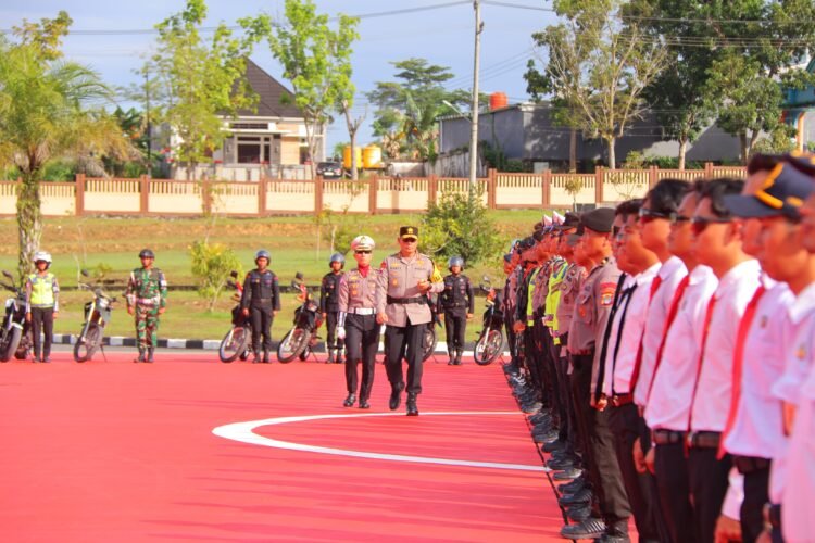 Polda Kaltara Gelar Apel Pasukan Operasi Ketupat 2026, Wujudkan “Mudik Aman Keluarga Bahagia”