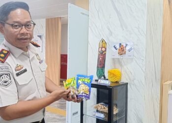 Dukung Ekonomi Lokal, Karya WBP Lapas Dipajang di Area Layanan Imigrasi Tarakan