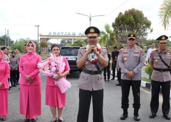 Polda Kaltara Gelar Kenal Pamit Sekaligus Pelepasan Irjen Pol. Andries Hermanto 