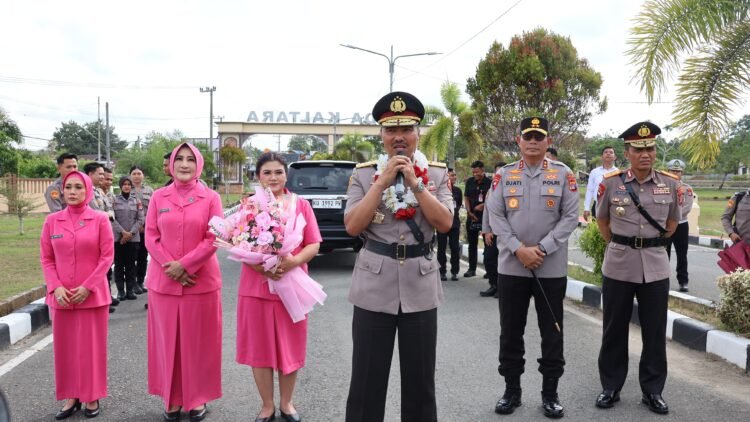 Polda Kaltara Gelar Kenal Pamit Sekaligus Pelepasan Irjen Pol. Andries Hermanto 