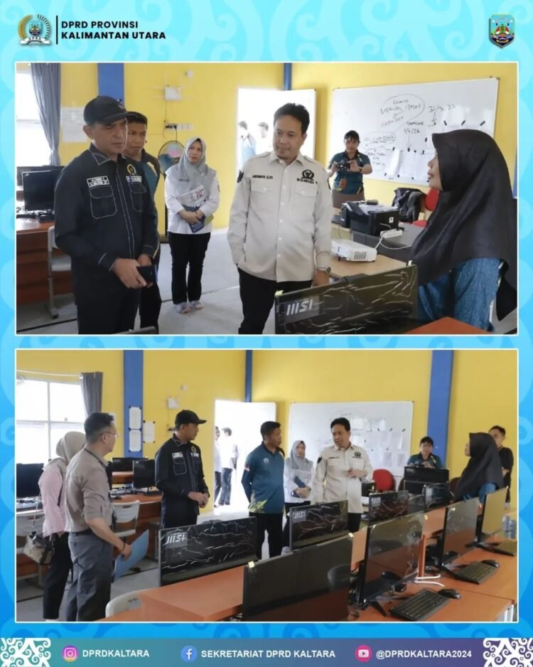 Pansus LKPJ DPRD Kaltara Kunjungan ke Sejumlah Program Pemprov di Tana Tidung