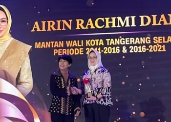 Airin Raih Penghargaan Leader Regional Development, Wali Kota Benyamin Davnie: Beliau Adalah Arsitek Kemajuan Tangsel