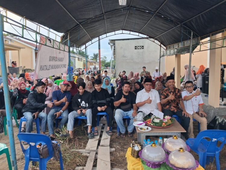 Reses Muhammad Nasir Dirangkaikan Launching Rumah Aspirasi dan Rumah Qur’an
