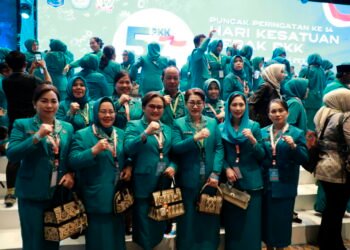 Semangat Kebersamaan Warnai Puncak HKG PKK, TP PKK Kaltara Siap Perkuat Peran Keluarga