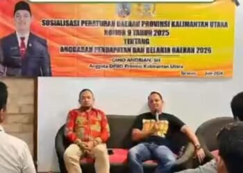 Dino Andrian Ajak Warga Kawal APBD Kaltara