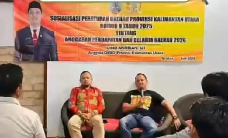 Dino Andrian Ajak Warga Kawal APBD Kaltara
