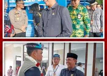 Ketua Komisi I DPRD Kaltara Ikut Hadiri Penyambutan Kapolda Baru