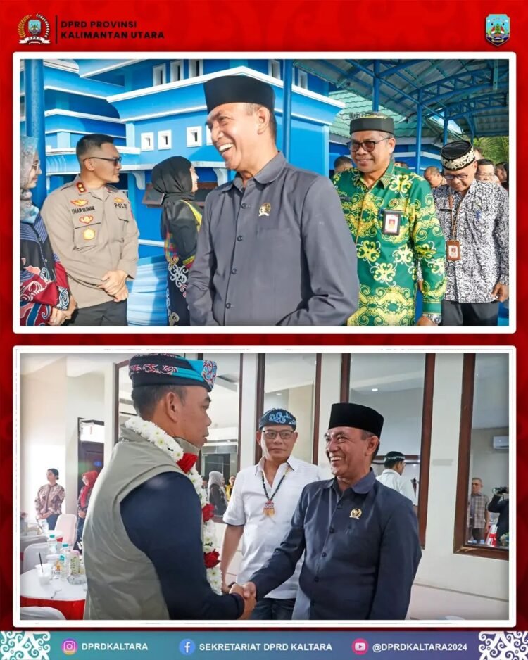 Ketua Komisi I DPRD Kaltara Ikut Hadiri Penyambutan Kapolda Baru