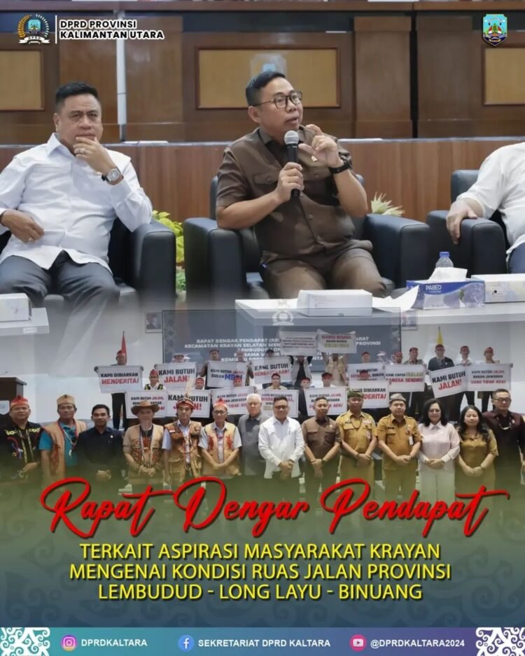 RDP Percepatan Pembangunan Jalan di Krayan, DPRD akan Mengalokasikan Anggaran di APBD Perubahan 2026