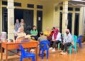 Vamelia Tinjau Longsor di Tana Tidung