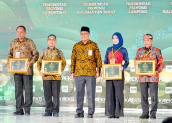 Prestasi Nasional Lagi! Gubernur Bawa Kaltara Raih Dua Penghargaan Anugerah Adinata Syariah 2026 