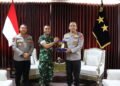 Perkuat Sinergi TNI–Polri, Kapolda Kaltara Terima Kunjungan Silaturahmi Danyonif TP 880/Banuanta